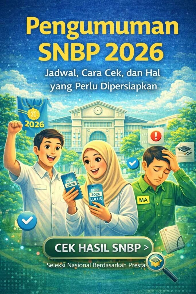 Pengumuman SNBP 2026: