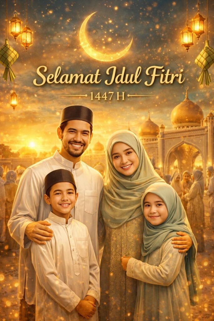 Prompt Edit Foto Idul Fitri Estetik & Profesional