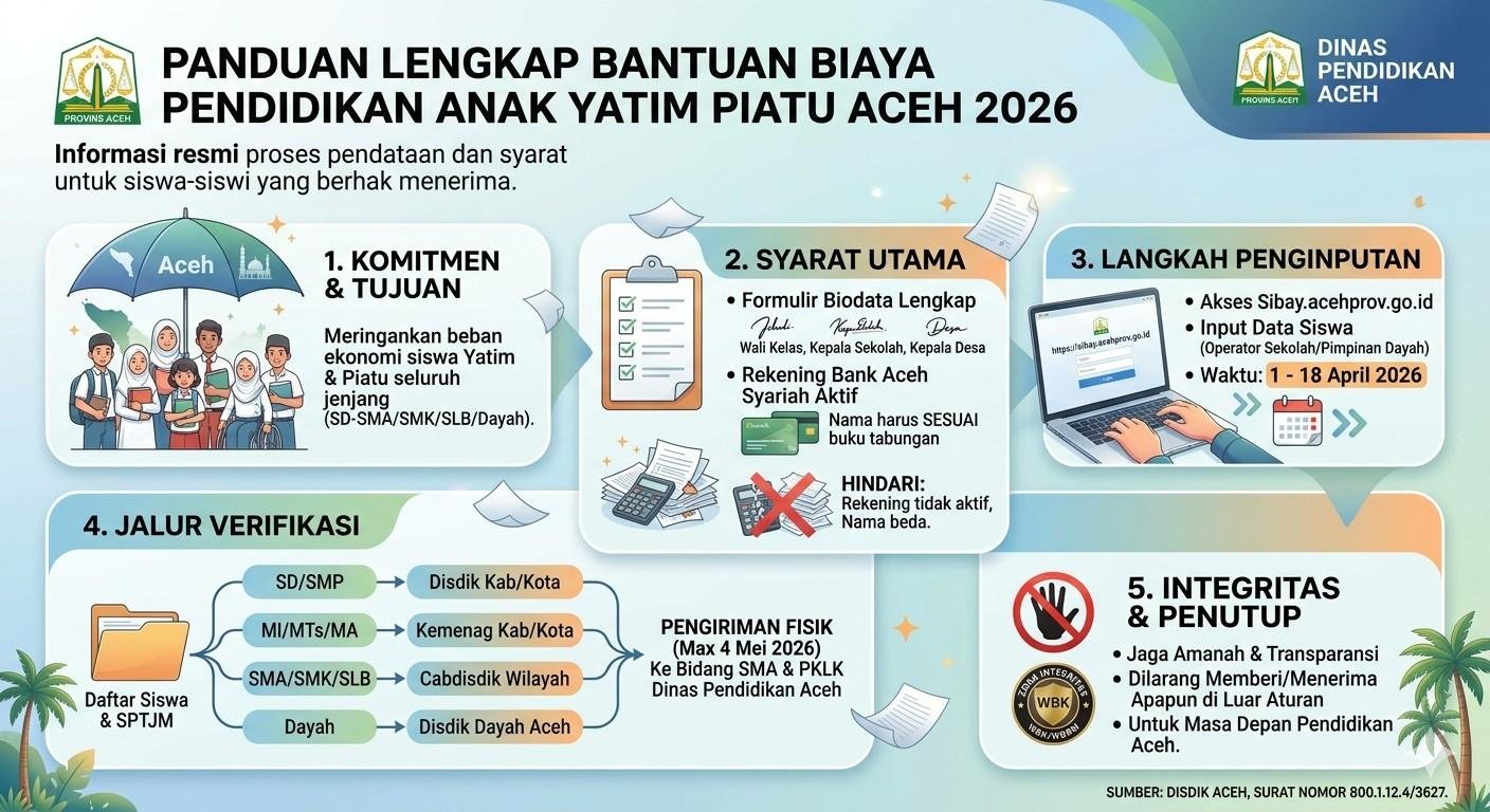 Panduan Lengkap Bantuan Biaya Pendidikan Anak Yatim Piatu 2026