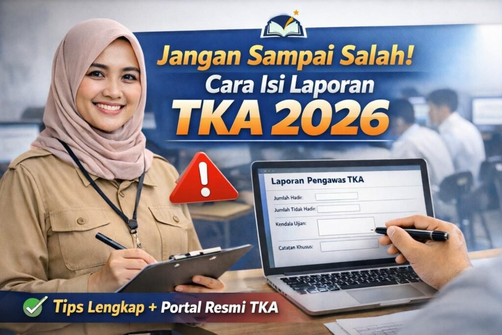 Jangan Sampai Salah! Cara Isi Laporan TKA 2026
