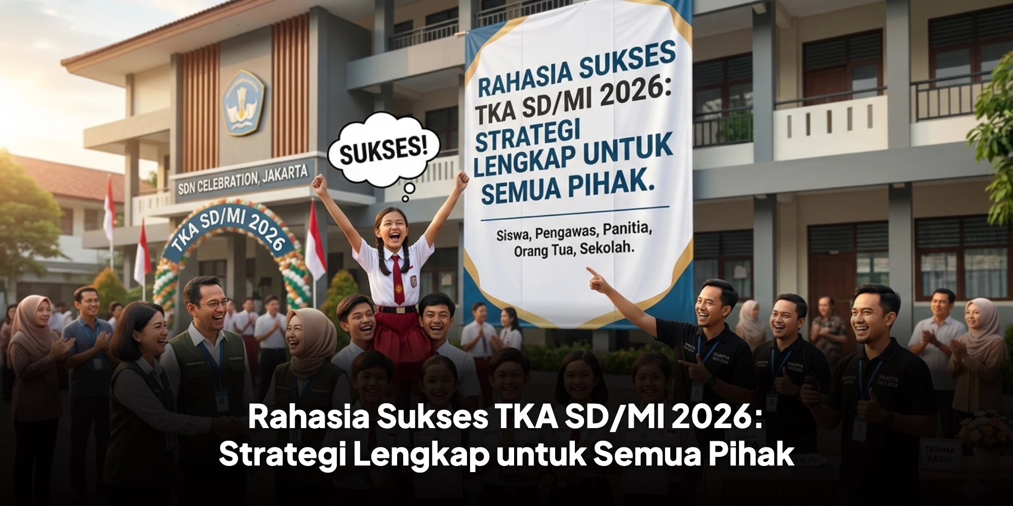 Rahasia Sukses TKA SD/MI 2026: Strategi Lengkap untuk Semua Pihak