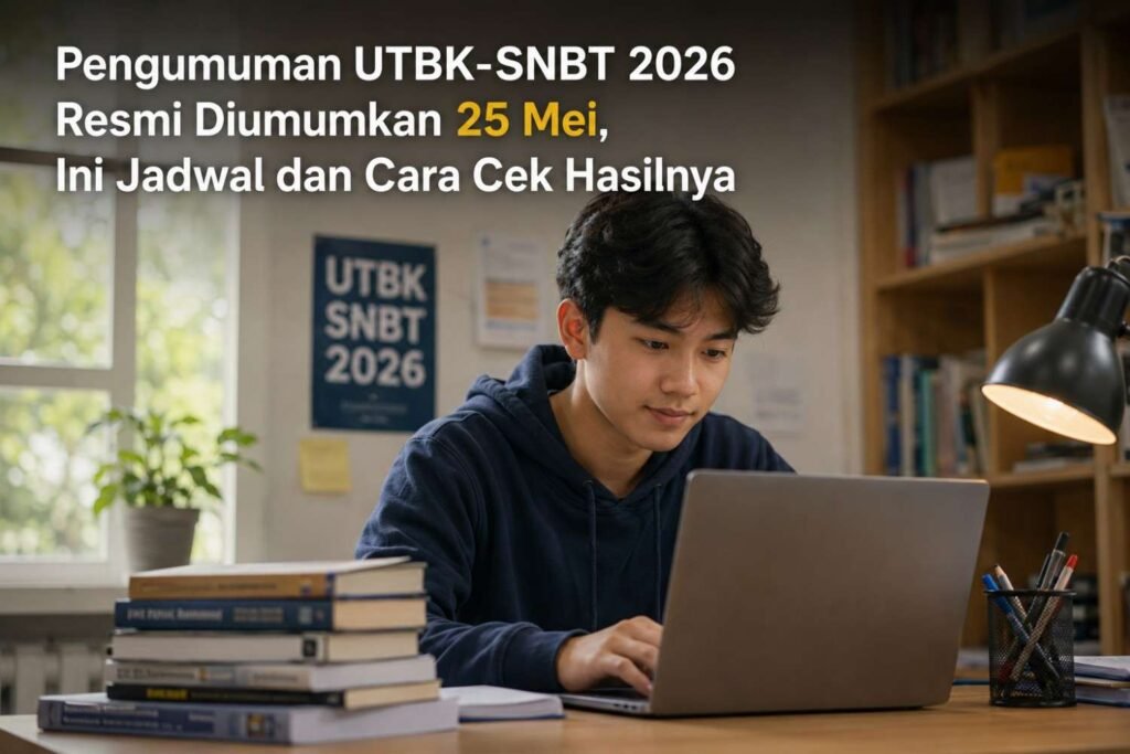 Pengumuman UTBK-SNBT 2026 Resmi Diumumkan 25 Mei, Ini Jadwal dan Cara Cek Hasilnya