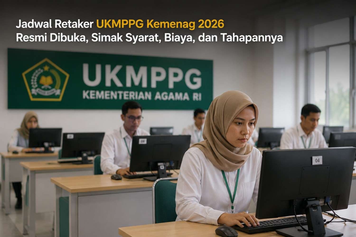 Jadwal Retaker UKMPPG Kemenag 2026 Resmi Dibuka, Simak Syarat, Biaya, dan Tahapannya