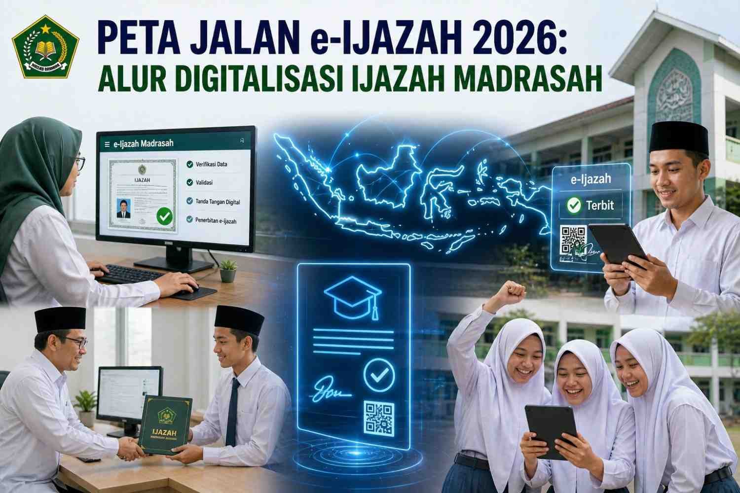 Peta Jalan e-Ijazah 2026: Alur Digitalisasi Ijazah Madrasah