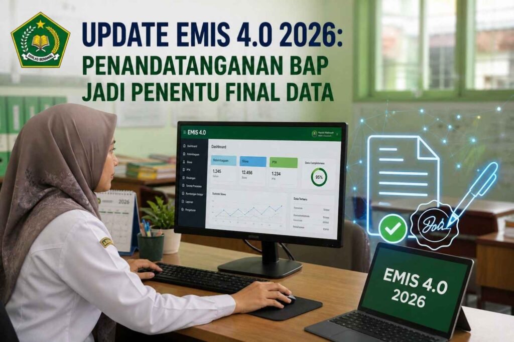 Update EMIS 4.0 2026: Penandatanganan BAP Jadi Penentu Final Data