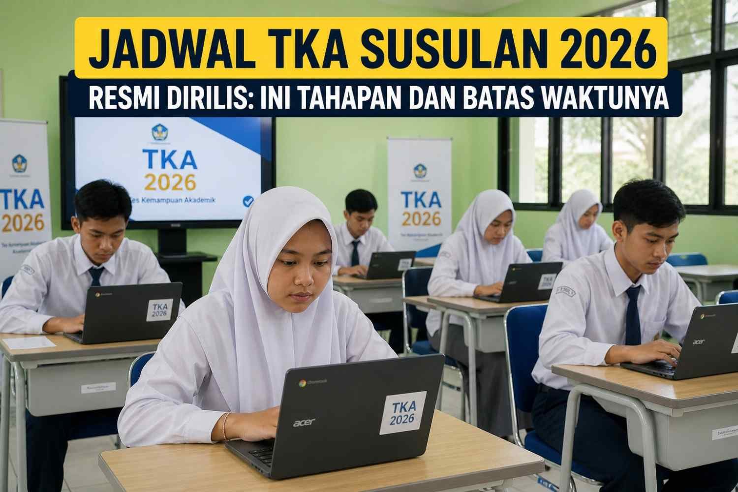 Jadwal TKA Susulan 2026 Resmi Dirilis: Ini Tahapan dan Batas Waktunya