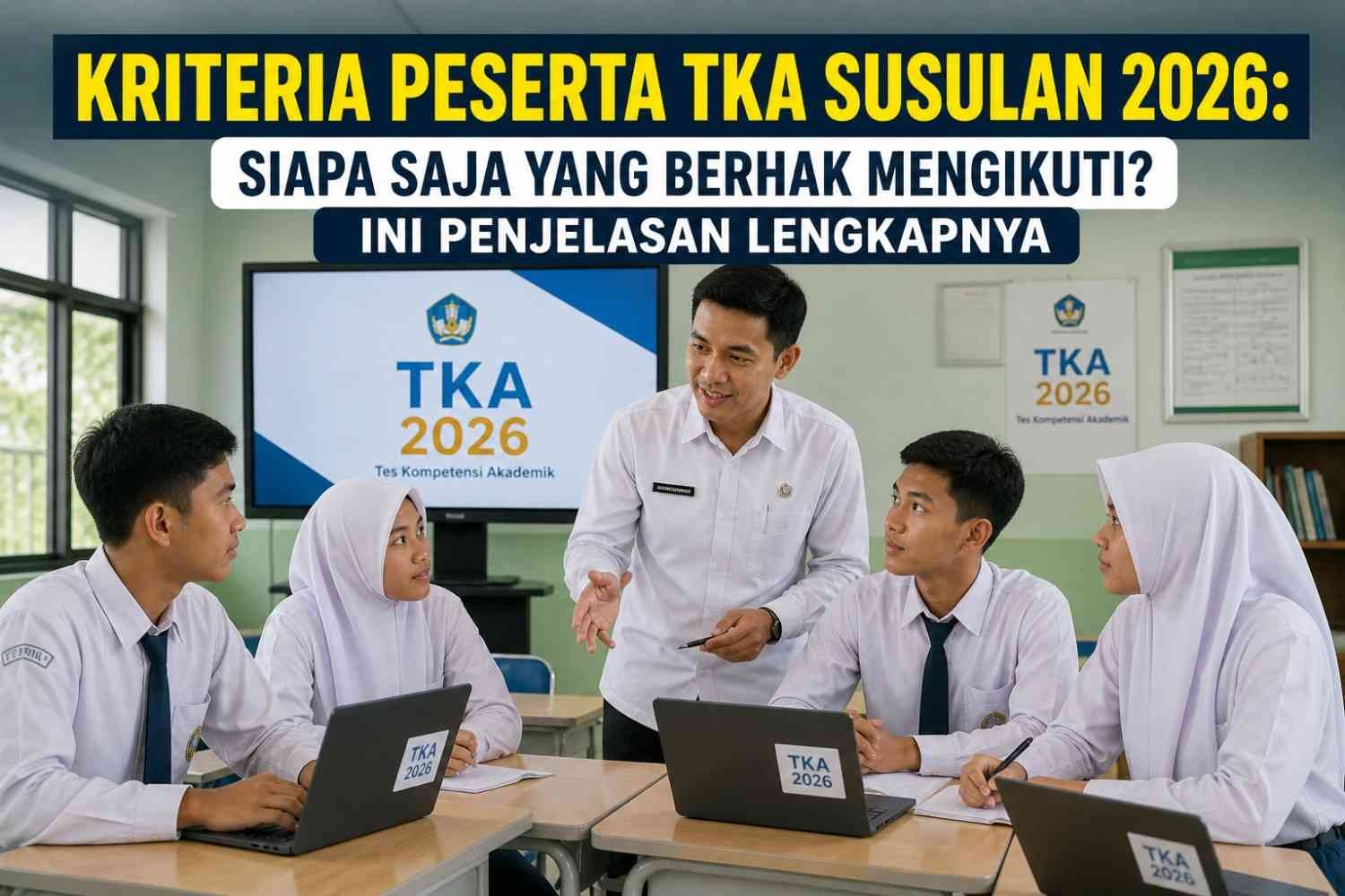 Kriteria Peserta TKA Susulan 2026: Siapa Saja yang Berhak Mengikuti? Ini Penjelasan Lengkapnya