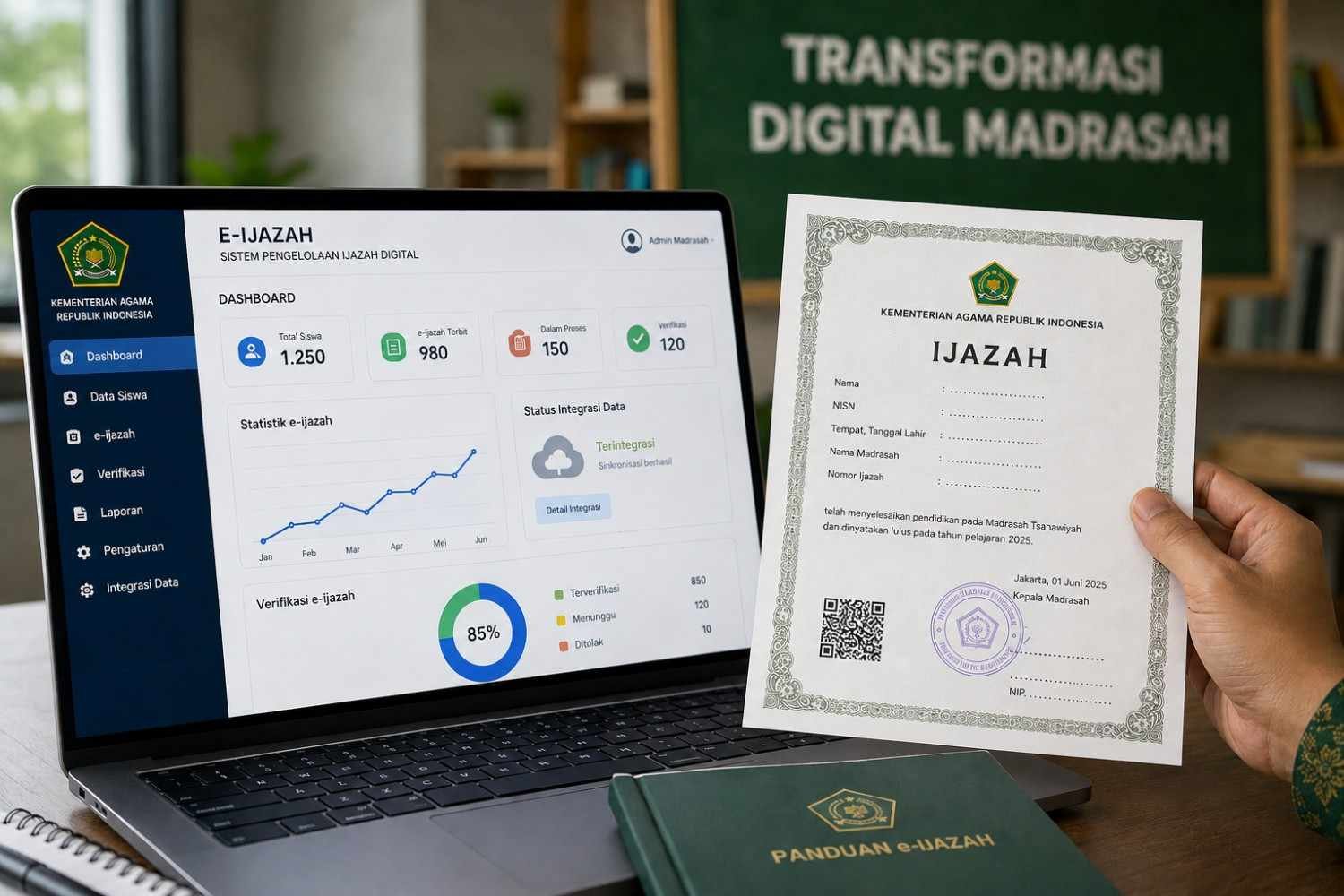 Transformasi Digital Ijazah 2026: Panduan Resmi Pengelolaan e-Ijazah Berbasis Data Terintegrasi