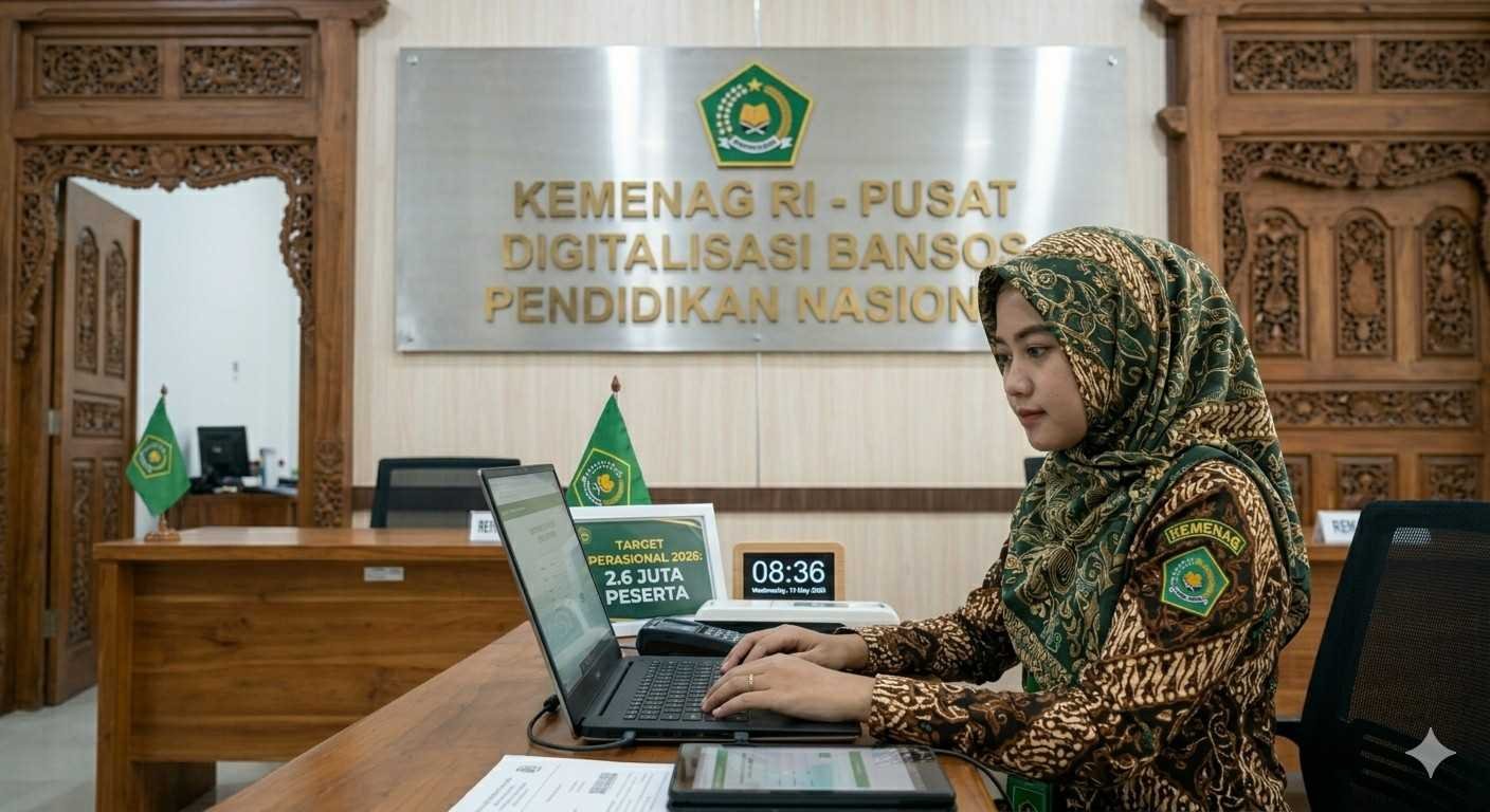 Kemenag Targetkan 2,6 Juta Siswa dan Santri Masuk Sistem Digitalisasi Bansos 2026