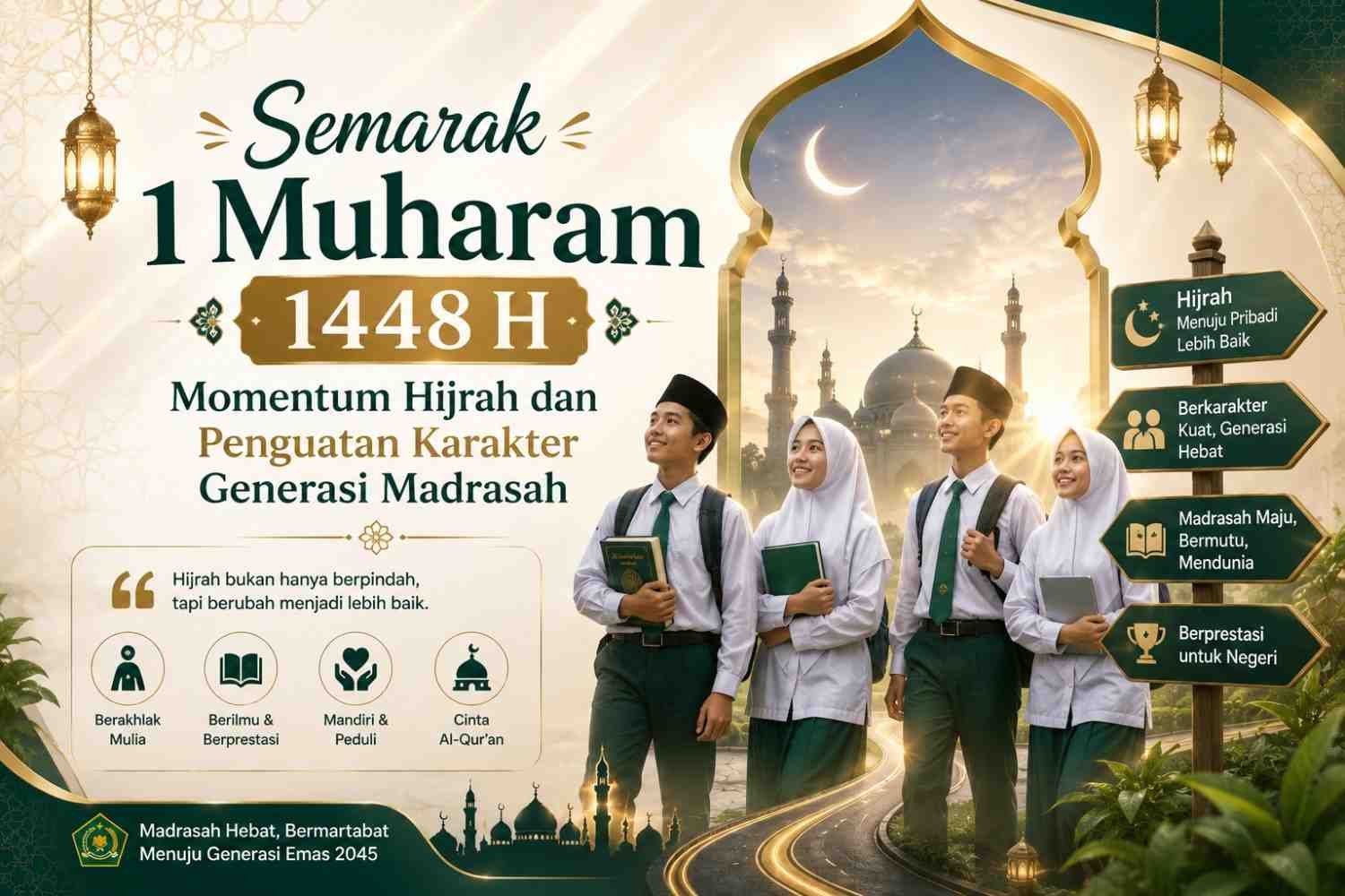 Semarak 1 Muharam 1448 H: Momentum Hijrah dan Penguatan Karakter Generasi Madrasah