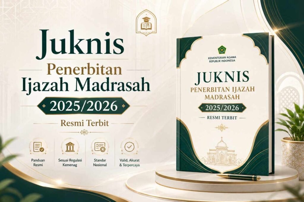 Juknis Penerbitan Ijazah Madrasah 2025/2026 Resmi Terbit