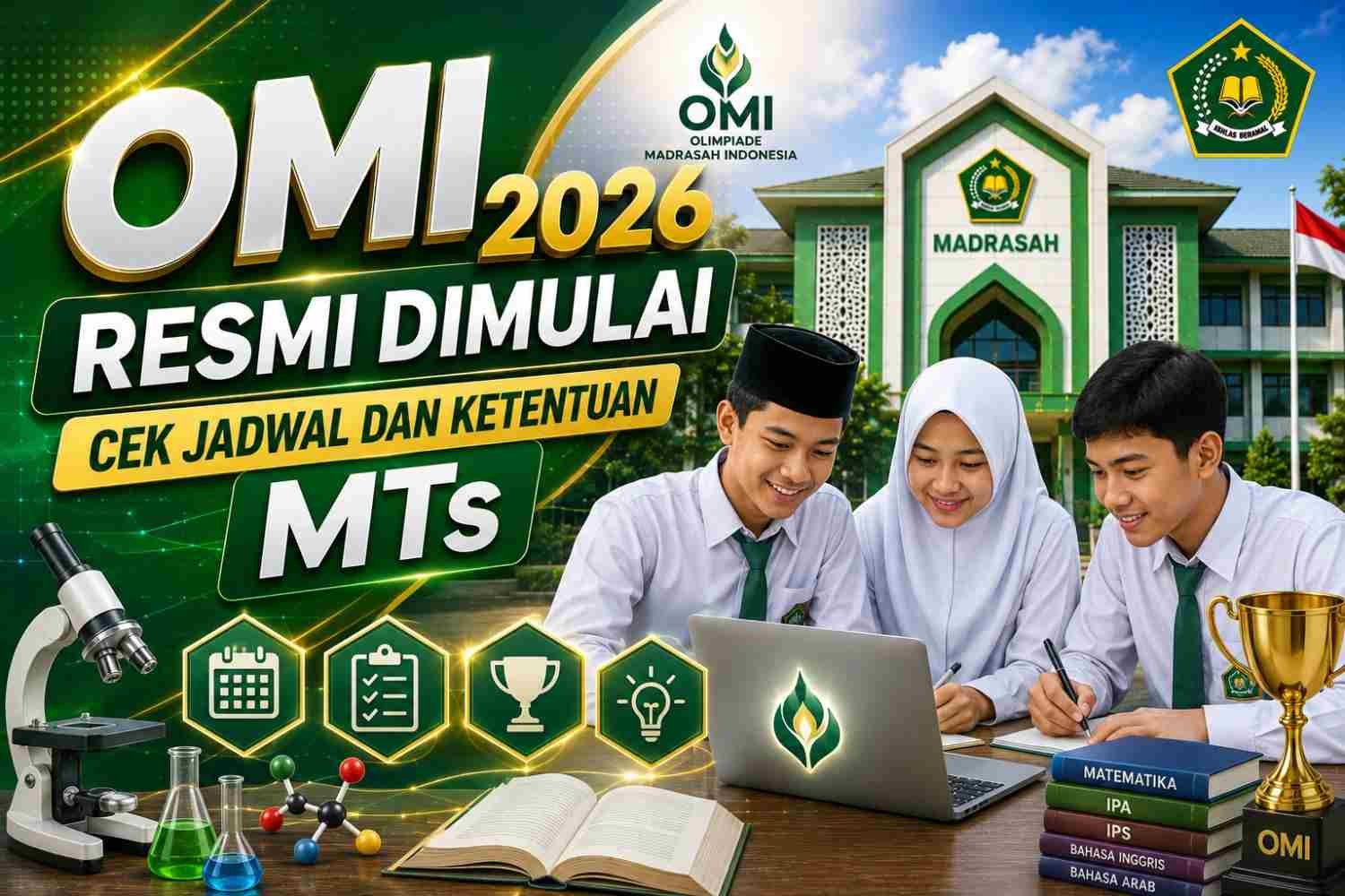 OMI 2026 Resmi Dimulai, Cek Jadwal dan Ketentuan MTs