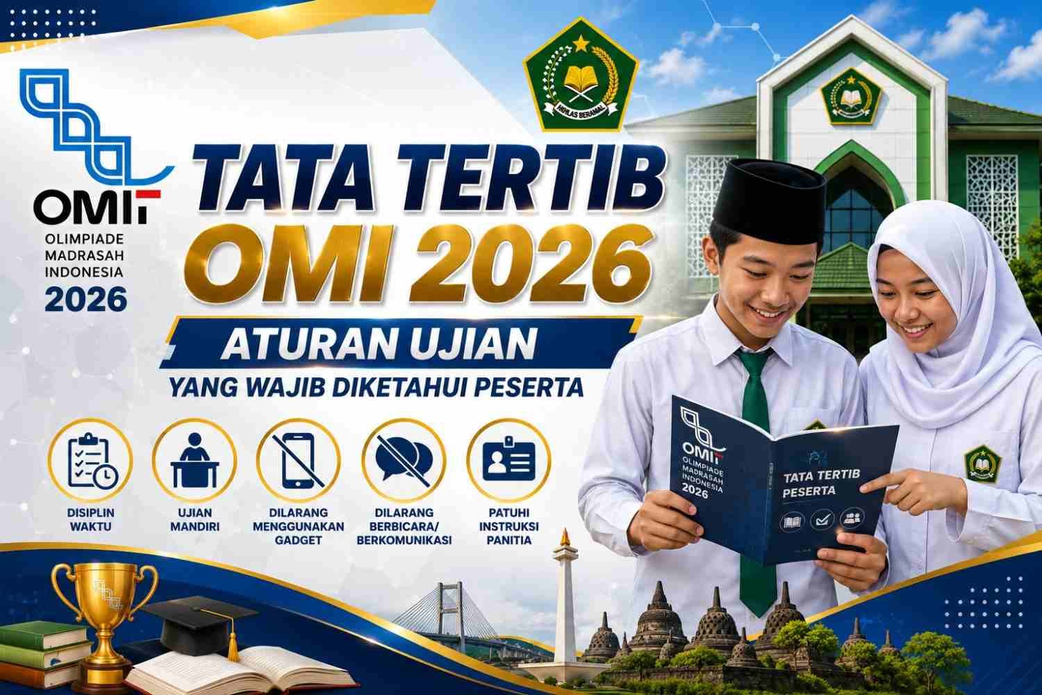 Tata Tertib OMI 2026: Aturan Ujian yang Wajib Diketahui Peserta
